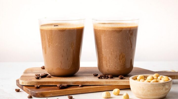 Form-Choc Hazelnut Espresso-smoothie