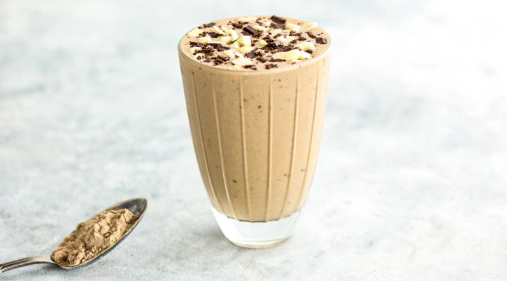 vegan chocolate peanut shake
