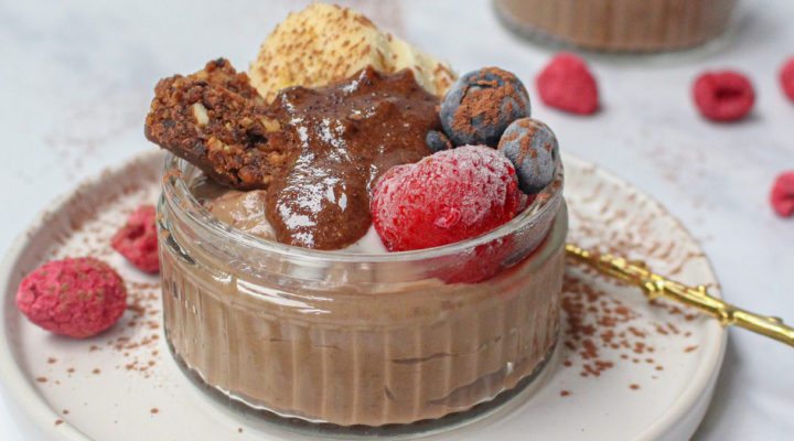 chocolate peanut butter protein pudding