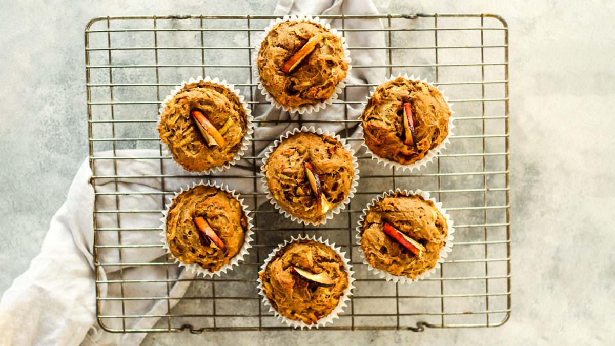 Recipe for Vegan Toffee Apple Muffins Form