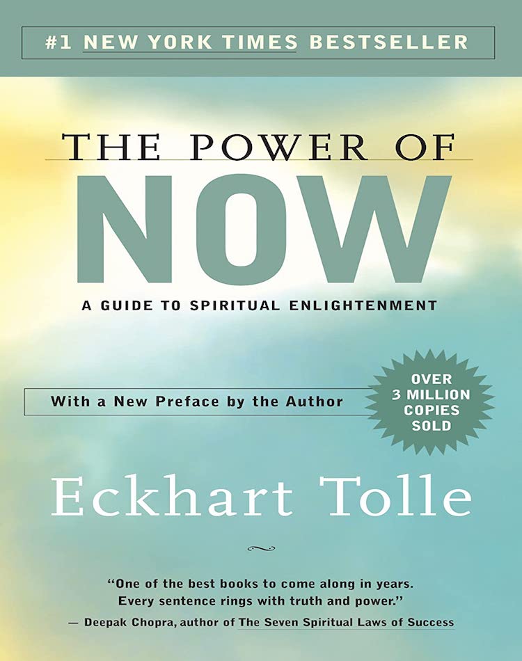 The Power Of Now, By Eckhart Tolle self help book