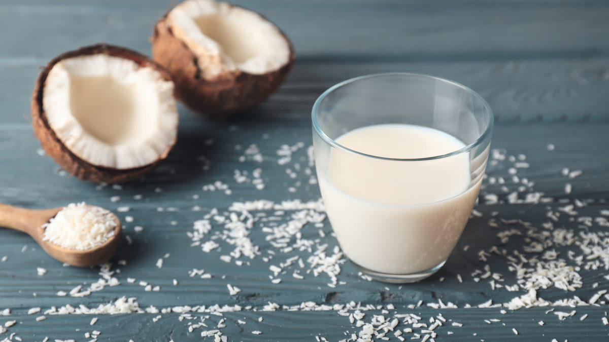 coconut plant based milk