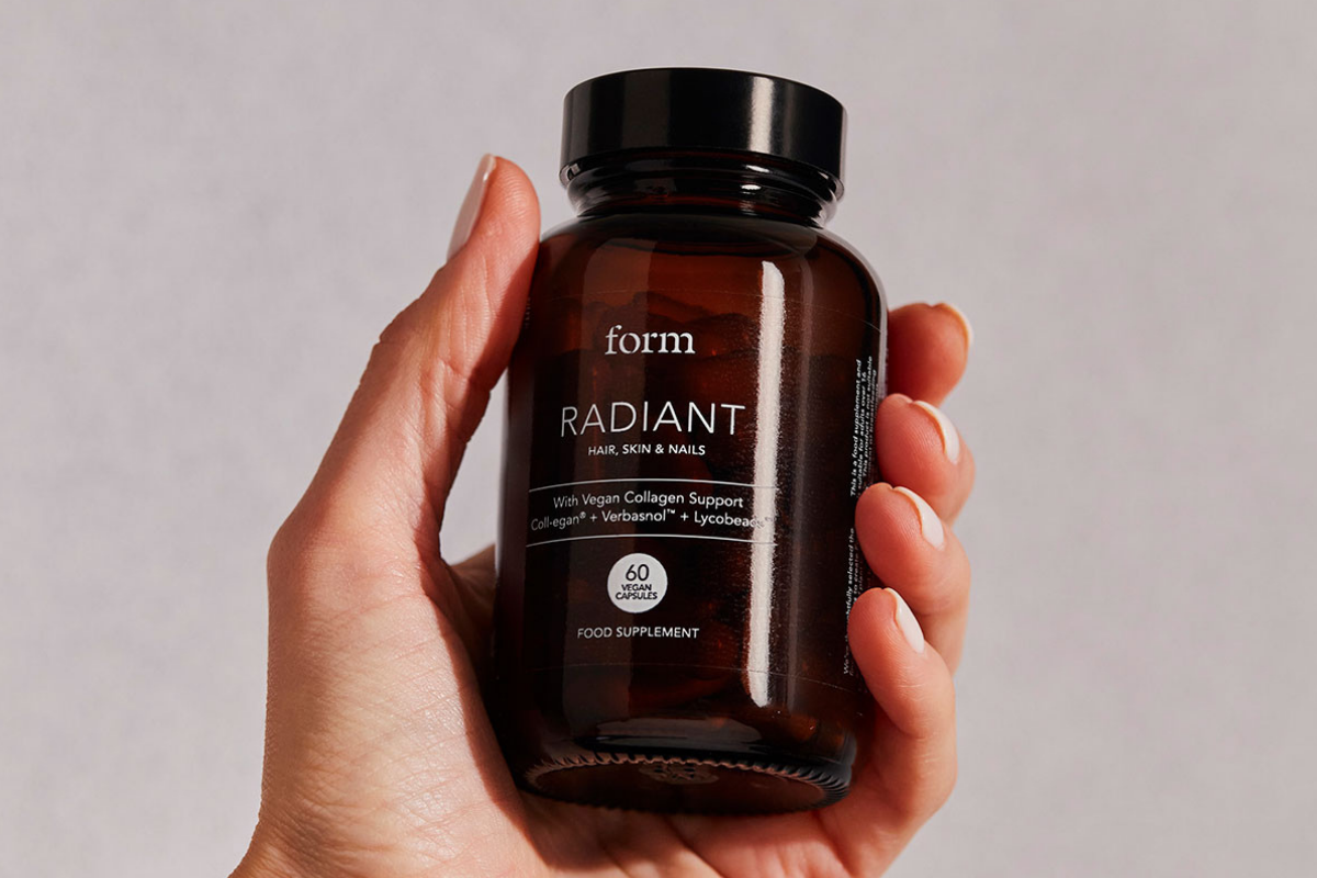 Radiant vegan collagen supplement