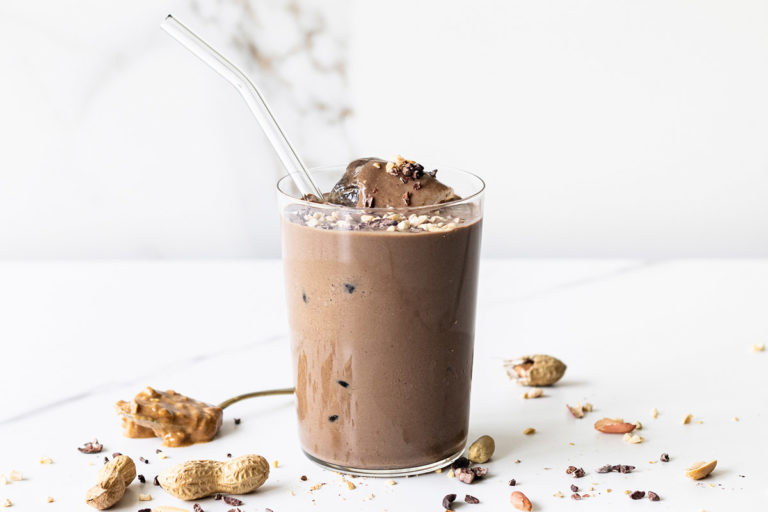 Chocolate Peanut Smoothie Form