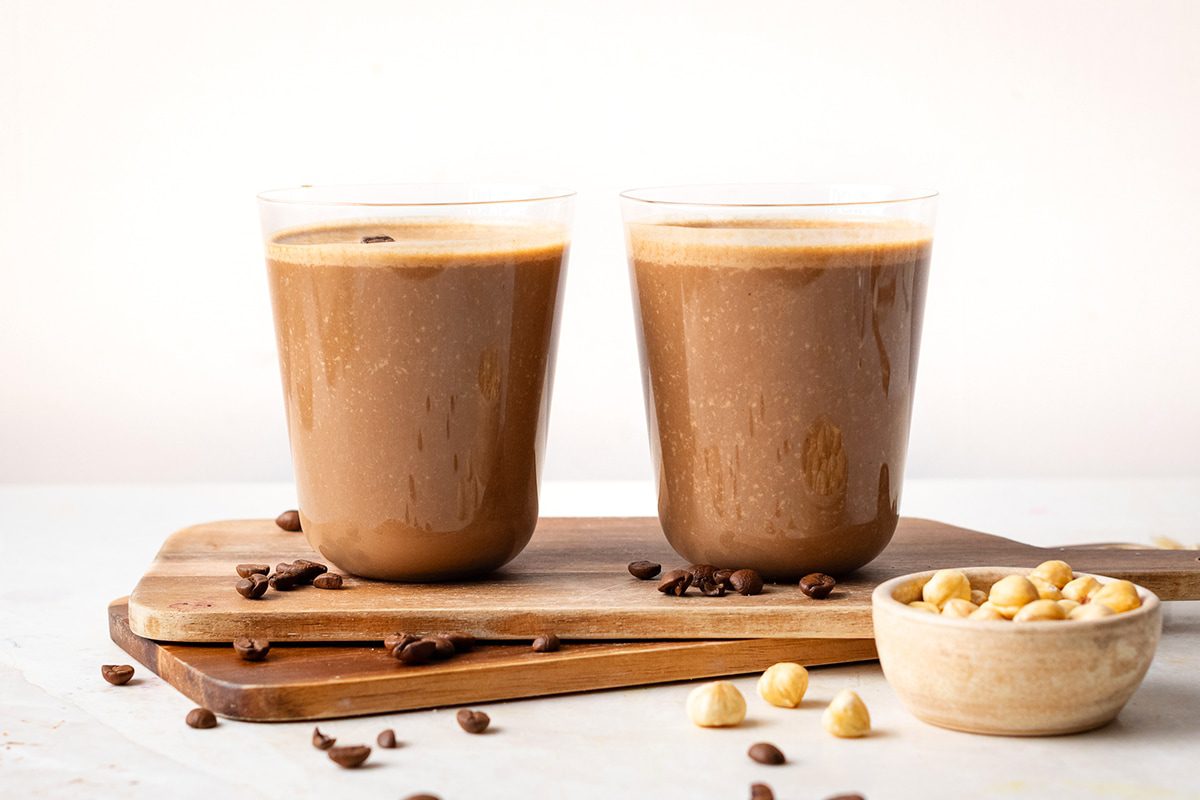 Form-Choc Hazelnut Espresso-smoothie